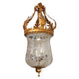 Early 20th Century Gilded Fanciful French Lantern